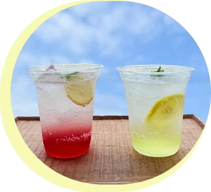 シロップソーダ画像